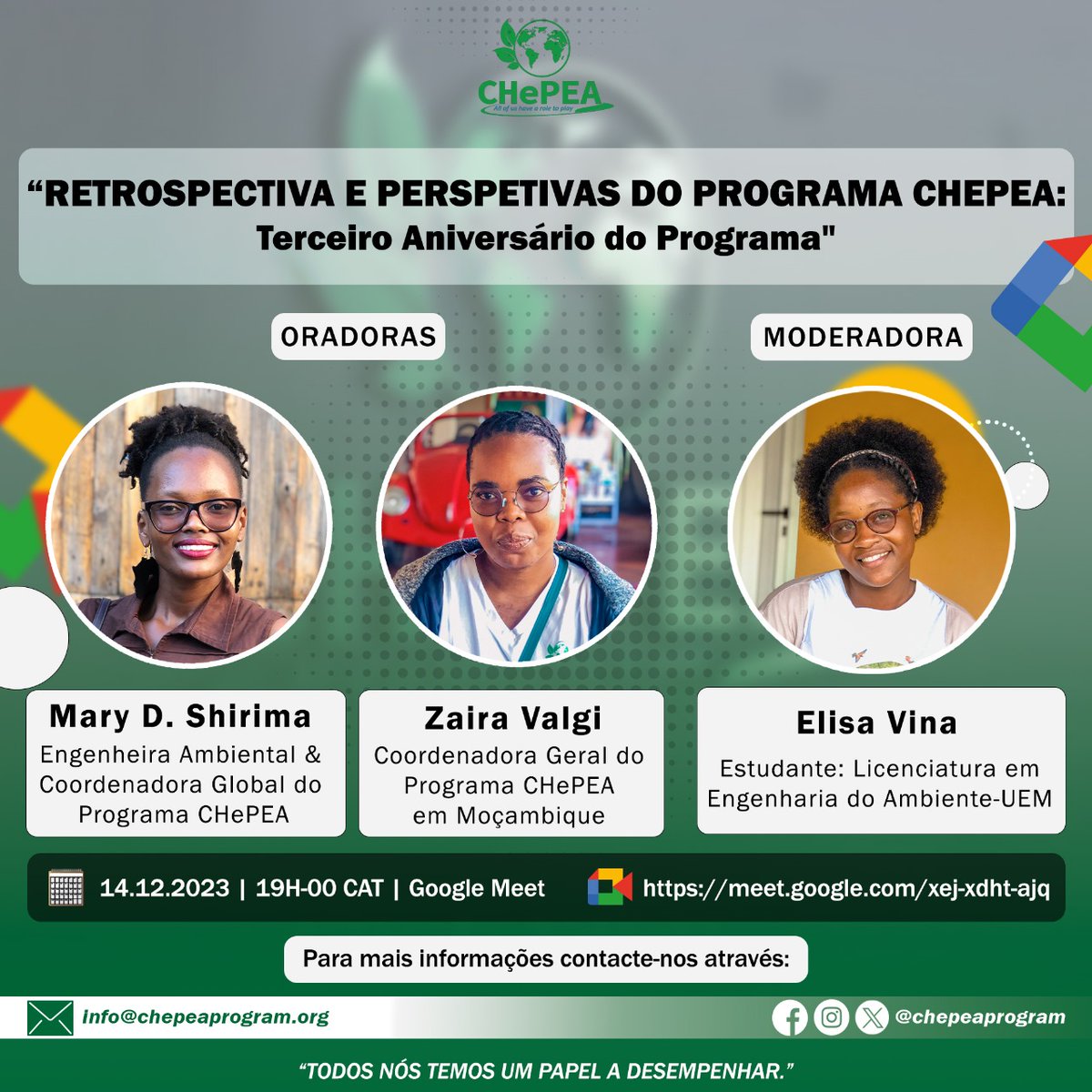 chepeaprogram's tweet photo. "#Learning is continuous &amp; #chepeaprogramdebates sessions are no exception to it."
On December 14, 2023, #chepeaprogram🌍 winded up its 2023's #debatessessions by a theme titled "RETROSPECTIVE &amp; PERSPECTIVES OF CHePEA PROGRAM".
It was epic!

#HappyHolidays
#allofushavearoletoplay https://t.co/TRUxg507ac
