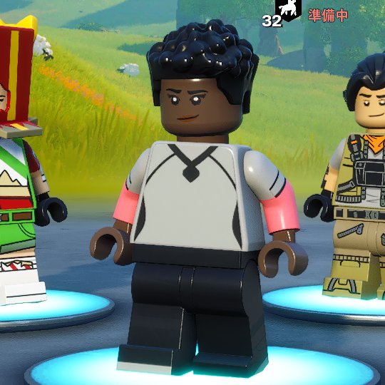 taPi3_desu's tweet photo. フォートナイトレゴ
スローン博士・・・ほんとに貴女ですか？

#fortnite
#フォートナイト
#髪型
#fortniteLEGO https://t.co/Qs4EEicwhB