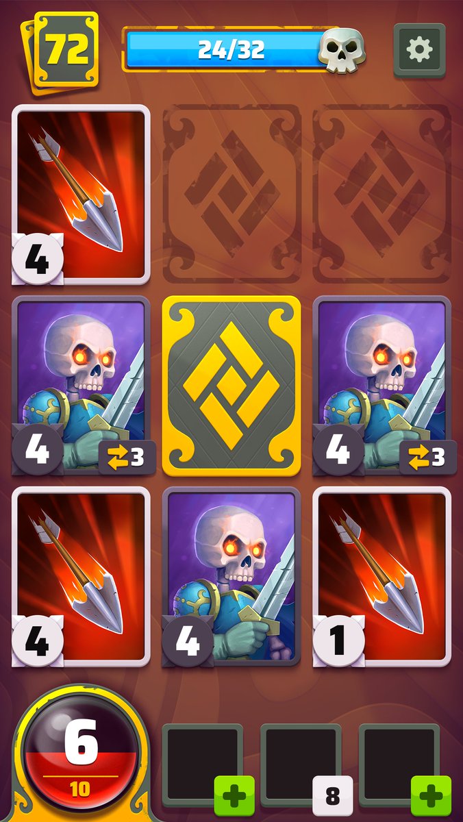 grlmc1's tweet image. During the development and iterations, Black Deck has radically changed from a simple card dungeon crawler to a complex symmetric card battler. #gamedev