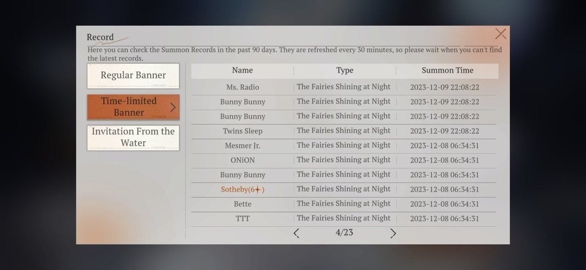 crazedfanxx's tweet image. VERY VERY LUCKY STREAK THANK YOU #Reverse1999 #jessica #6star #sotheby #Toothfairy