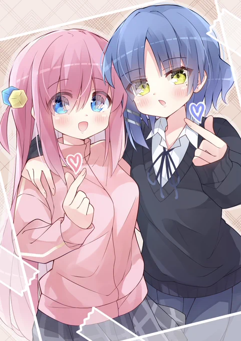#今年も残りわずかなのでお気に入りの4枚を貼る この辺、可愛く描けた気がする! 来年も頑張ります