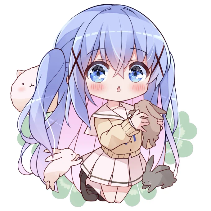 #今年も残りわずかなのでお気に入りの4枚を貼る この辺、可愛く描けた気がする! 来年も頑張ります