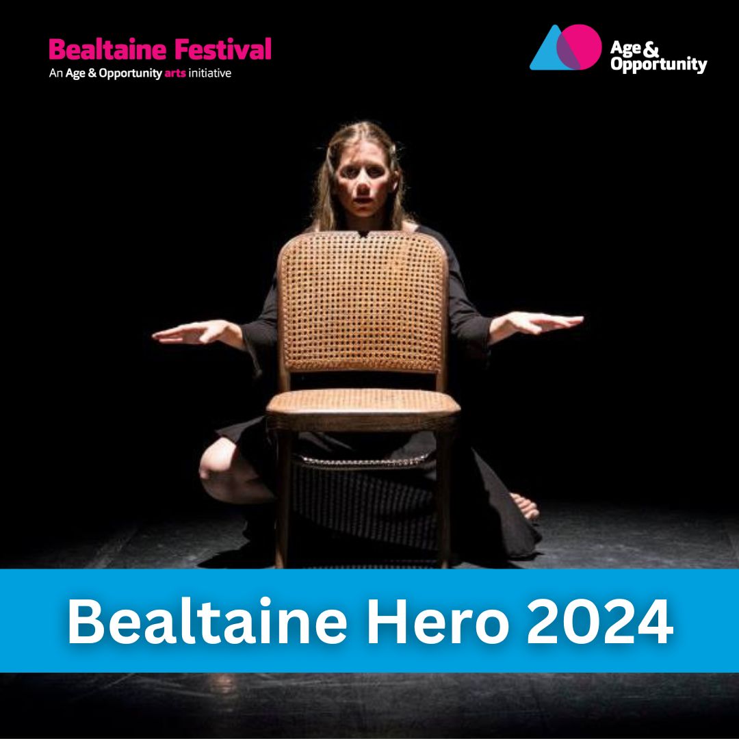 Save the Date for the open call for Bealtaine Hero 2024! This award will recognise two grass roots arts projects that create an exciting new festival event. Applications open 15th January 2024. @age_opp