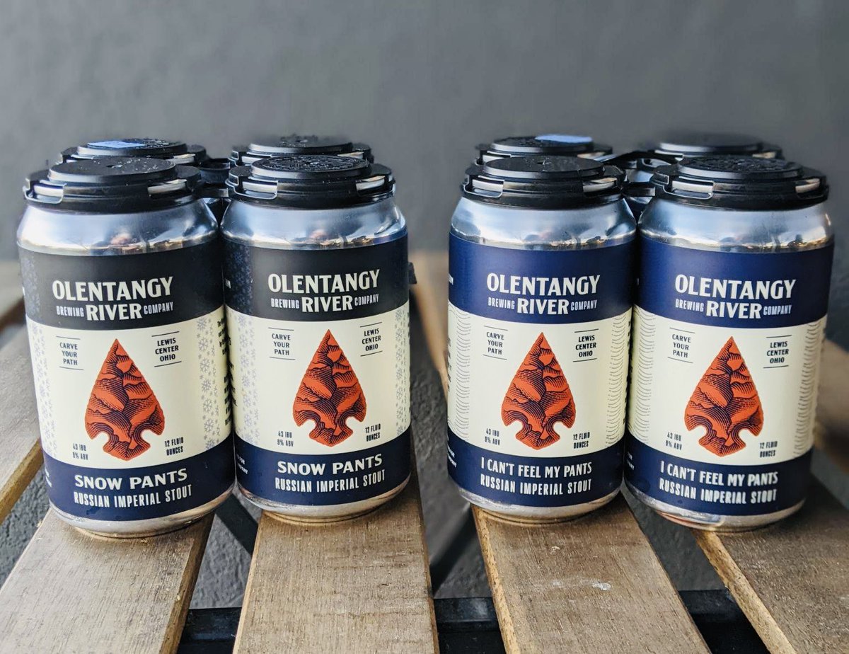 This is your reminder that we now have four packs of both our seasonal and very popular stout, Snow Pants and our classic imperial stout, I Can’t Feel My Pants! Stop in and pick up some for the new year.