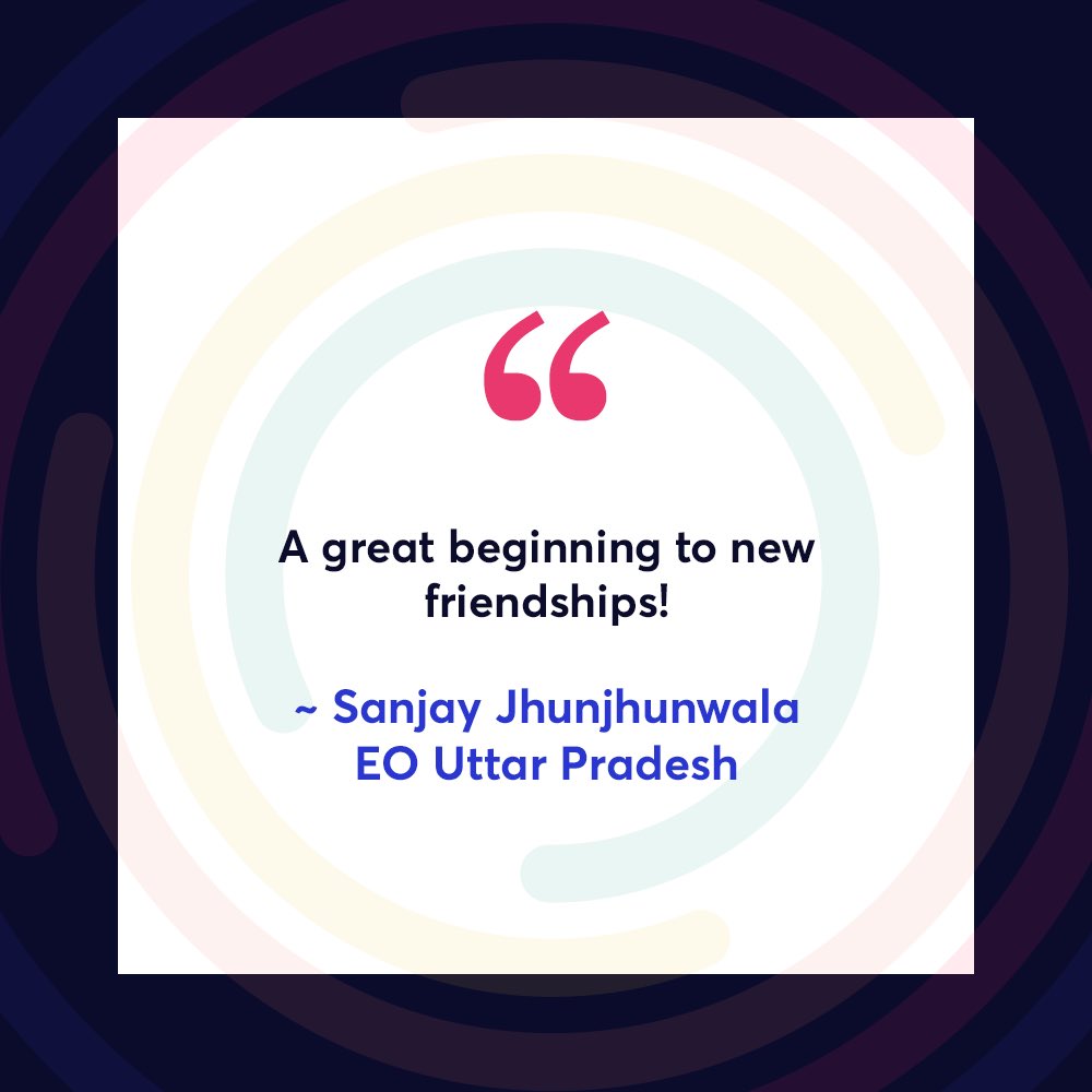 EO_SouthAsia's tweet photo. Hear from our members as they share their insights, experiences, and the spirit of reconnection at the launch of Platinum Bridge Chapter in Kolkata. 🧏🏽
Rediscover the power of EO's community, values, and shared purpose. 🚀✨
#PlatinumBridgeChapter #EOCommunity https://t.co/tlXPRbPzko