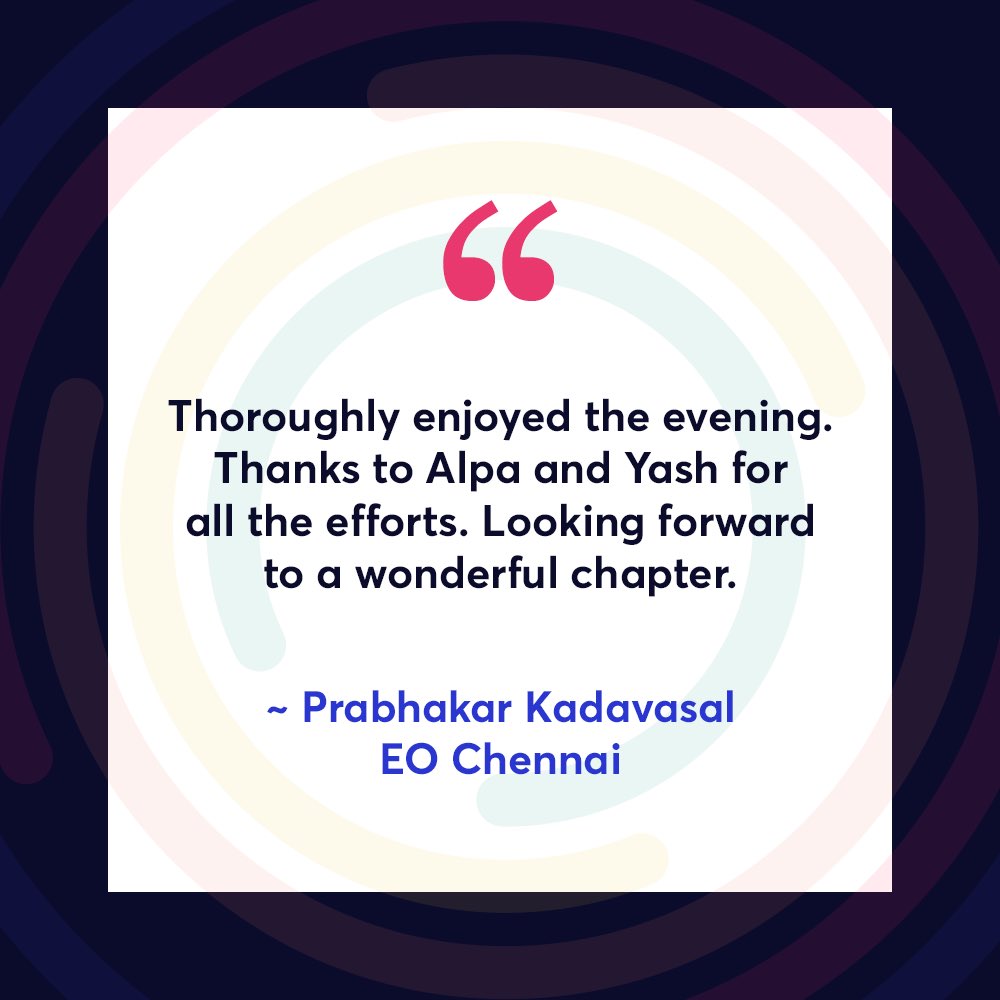 EO_SouthAsia's tweet photo. Hear from our members as they share their insights, experiences, and the spirit of reconnection at the launch of Platinum Bridge Chapter in Kolkata. 🧏🏽
Rediscover the power of EO's community, values, and shared purpose. 🚀✨
#PlatinumBridgeChapter #EOCommunity https://t.co/tlXPRbPzko