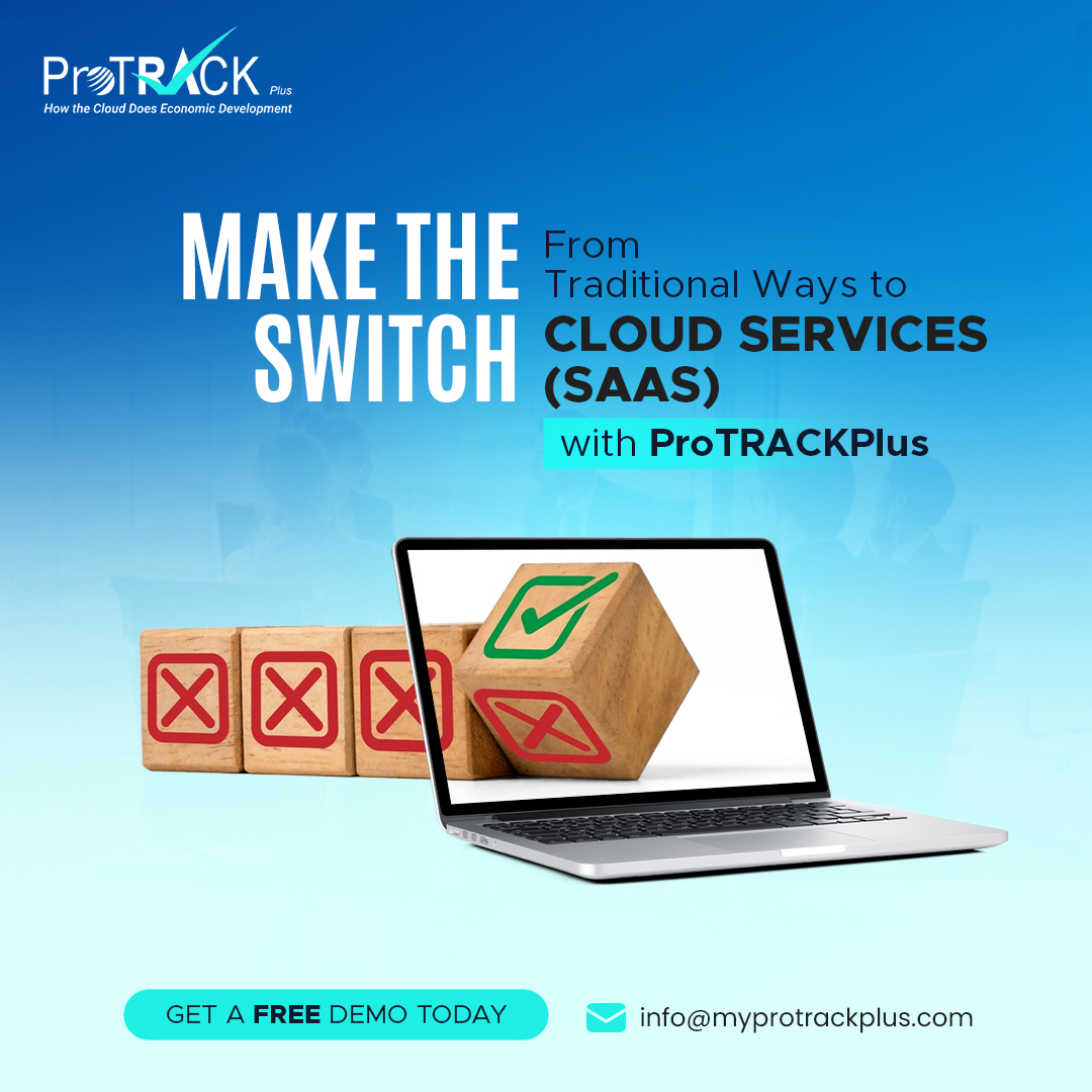 ProTRACKPlus_'s tweet image. Ready to upgrade your project tracking game? 
Make the switch from traditional methods to #CloudService (SaaS) excellence with #ProTRACKPlus!

Experience the future of #ProjectManagement. 

Get a free demo of our #CRMTool made exclusively for #EconomicDevelopment organizations.