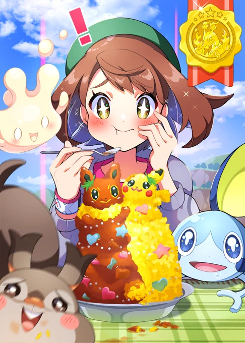 #今年も残りわずかなのでお気に入りの4枚を貼る   年内活動納めになります! 今年もイラスト・配信たくさん観てくださりありがとうございました! 良いお年をお迎えください