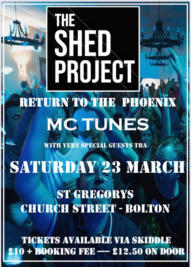 We Will Be Returning To The World Famous Phoenix Club Bolton Saturday 23rd March Joining Us Will Be Manchester's Finest MC Tunes And Special Guests TBA........Tickets Available NOW skiddle.com/whats-on/Bolto…