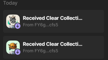 lorxxcy's tweet photo. Just won 2 Clear Collection NFTs - S2 is coming Get your CCs ready 🎒 https://t.co/lnepxnmPmf