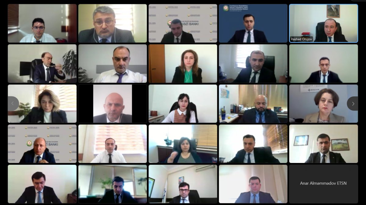 EKVITA1's tweet photo. #EKVİTA-nın da üzvü olduğu maliyyə bazarlarının inkişafı və kreditlərin əlçatanlığı işçi qrupunun növbəti iclası keçirilib. https://t.co/Sya5mKkG8g
