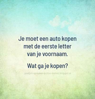 dbrplaatjes's tweet photo. Zoek je nog meer plaatjes? --> https://t.co/LlyTS3CUfu
#spreuk #quote #meme #humor #grappig #leuk #auto #autorijden #verker #kopen #sale #solden #garage #autogarage #autodealer #voornaam #naam #letter #merk #automerk https://t.co/PqXIjRnzB4
