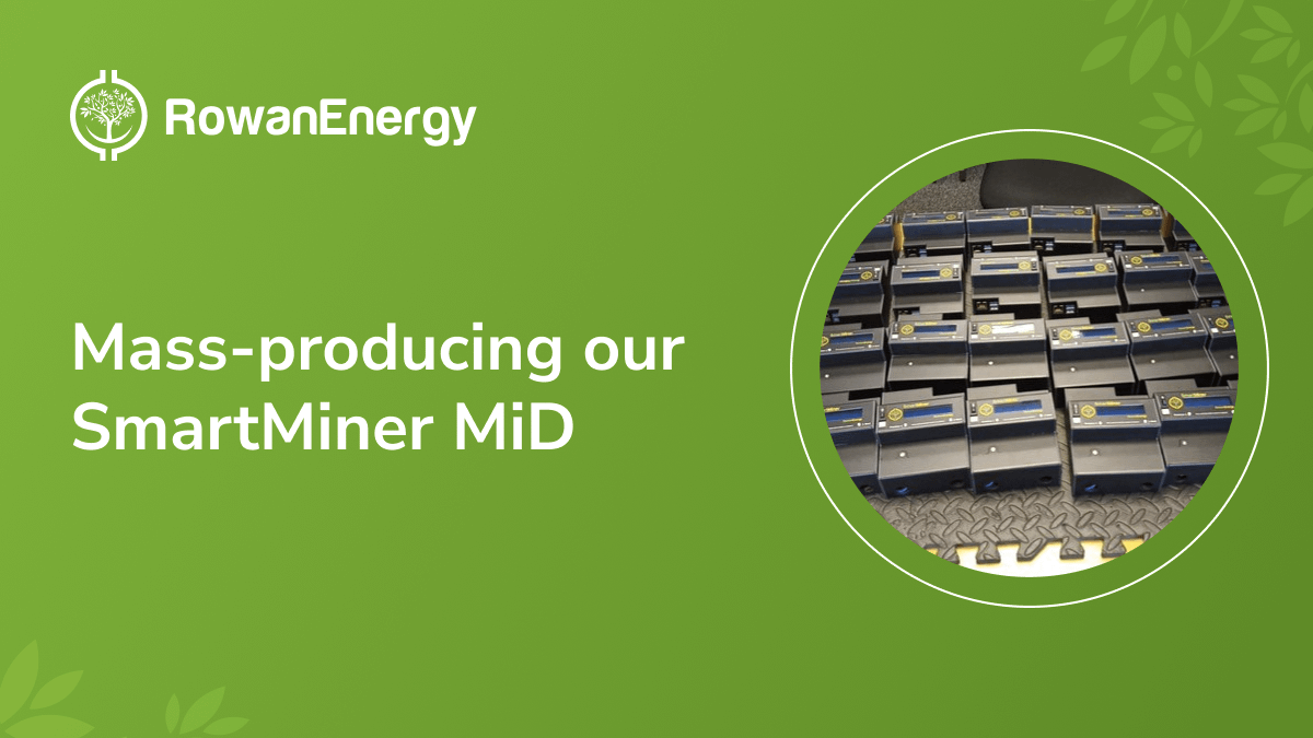 We are incredibly proud to announce that, after all the hard work, we are now mass-producing our new SmartMiner MiD! 🙌 We're excited to start the installations with our partner, @ESEGroupUK. Our goal is to have 26,000 miners installed by the end of 2024. Let's make it happen!