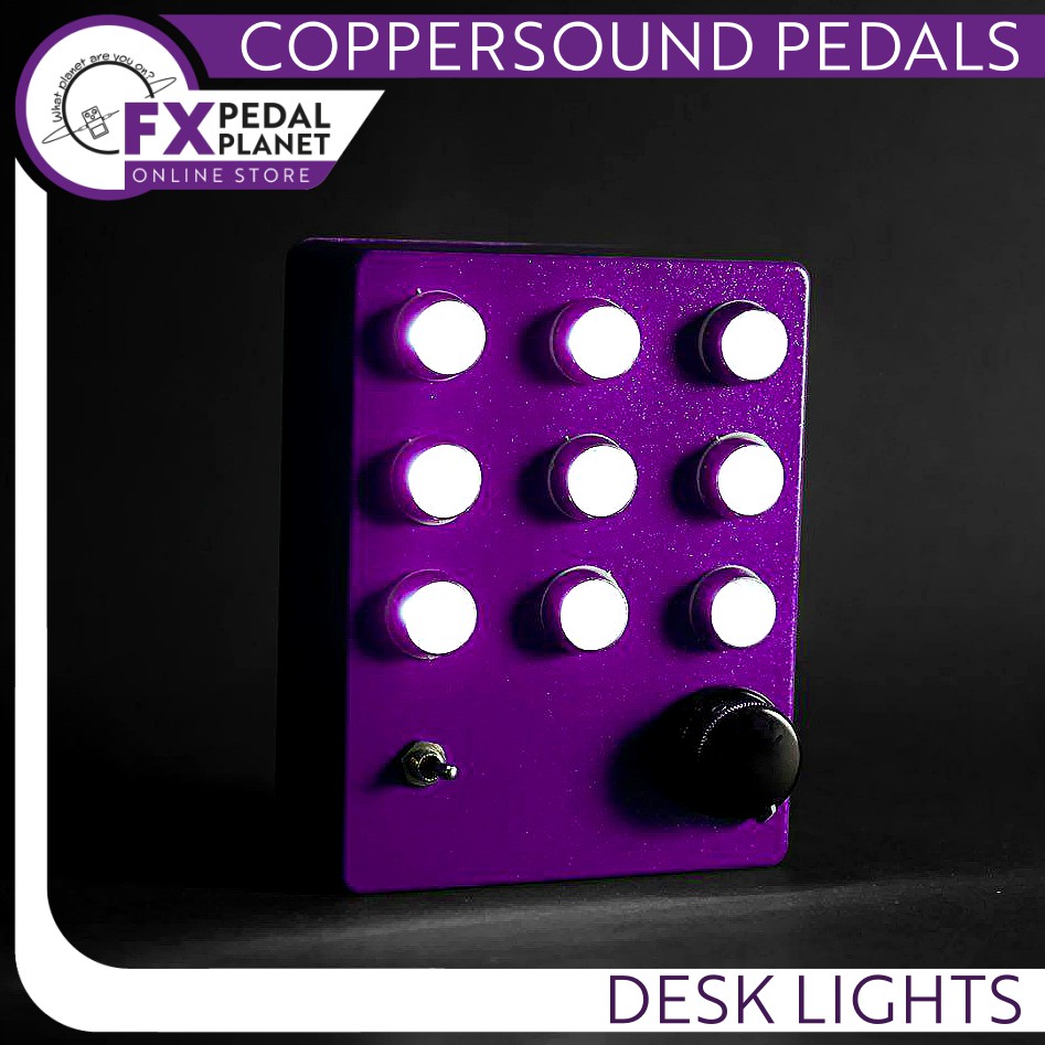🌟 We are in the process of finalising an order for these unique desk lights offered by @CopperSoundFX . Our current preference leans towards this distinctive purple colour for our initial order. #FXPedalPlanetOnlineStore #CopperSoundPedals #Desklight