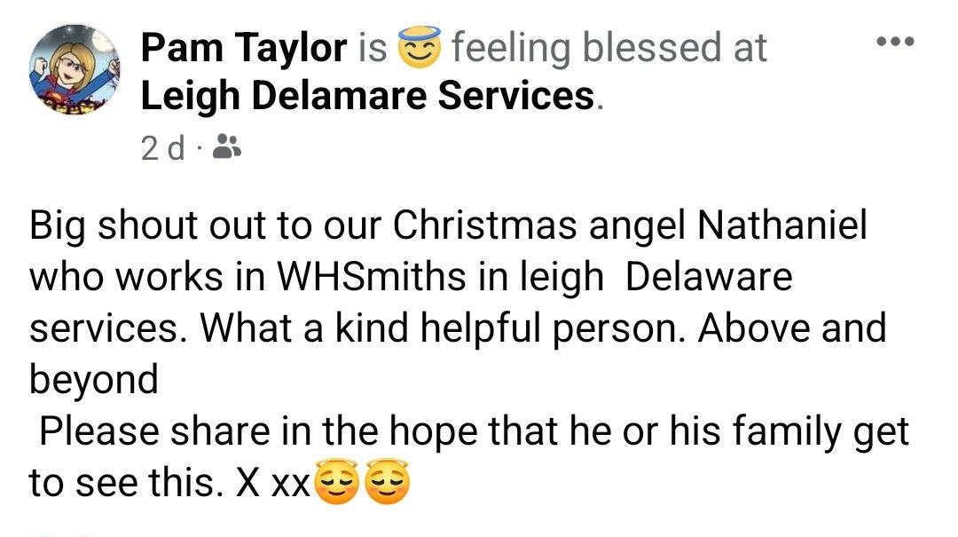 TerriBooker's tweet photo. @WHSmith I wanted to share this for a friend who doesn't have Twitter/X 
Nathaniel went above and beyond and deserves recognition for being amazing and helping a family who were having a rough few days. https://t.co/4UMA4LxpVx