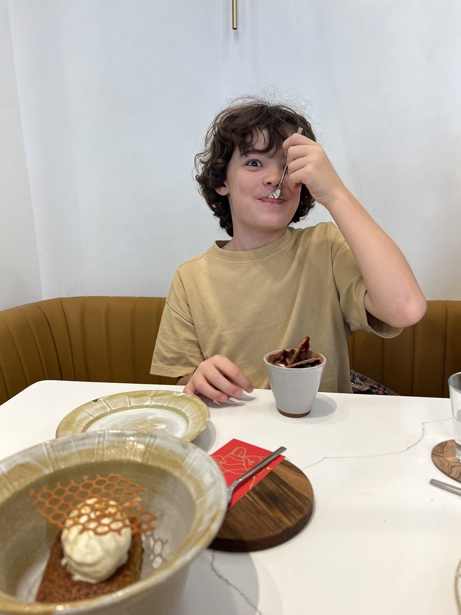 manoj_naandi's tweet photo. There is nothing more gratifying than a 10-year-old thrilled by his lunch experience @arakucoffeein ReGen Food Restaurant, Mumbai 

Joseph Tezenas on vacation from Paris gave us a 10/10 today for dessert &amp; 9/10 overall saying perfection is a journey! 😍

#RegenerativeAgriculture https://t.co/Do9N8xHtke