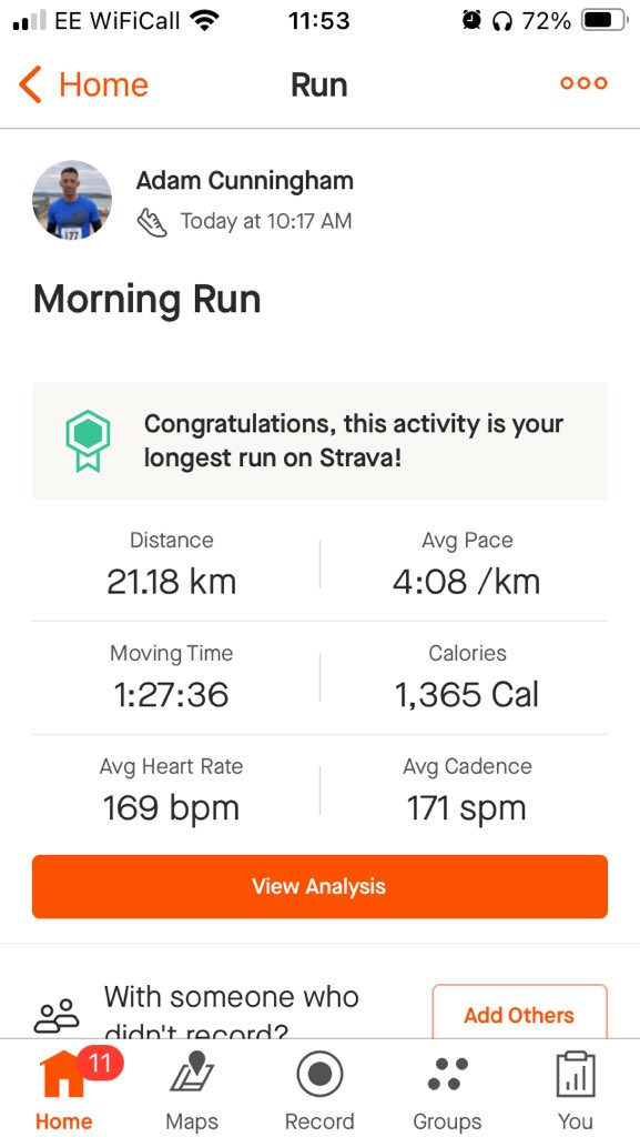 Adam Cunningham tweet media