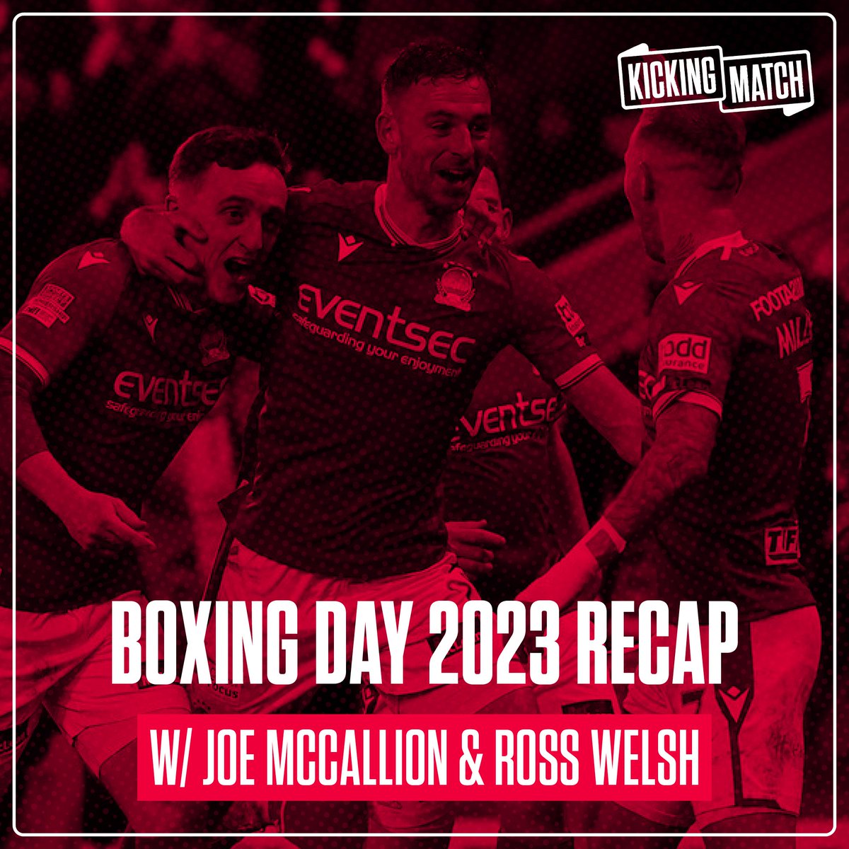 KickingMatch's tweet photo. 𝐅𝐢𝐧𝐚𝐥 𝐏𝐨𝐝 𝐨𝐟 𝟐𝟎𝟐𝟑
Listen ▶️ https://t.co/UJD3LYBcof
🎄 @OfficialBlues victorious in #BelClassico to keep sparkling festive Windsor record
🎁 @cliftonvillefc & @larnefc survive tricky tests to keep pace
⛰️ Gary Boyle resigns as #Newry boss
#IrishLeague https://t.co/m1fswwqdjG