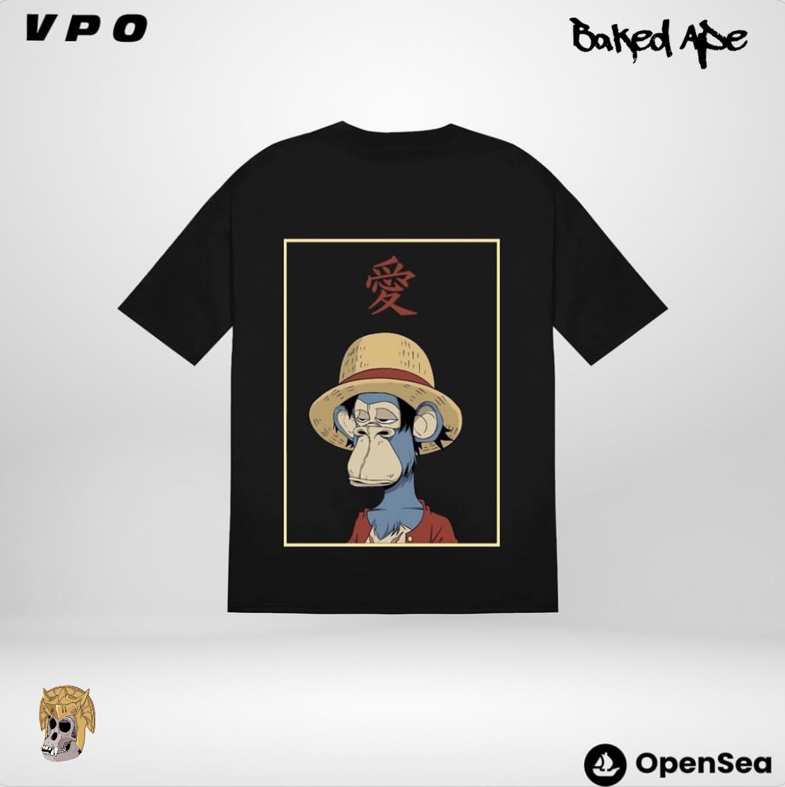 bakedapes's tweet photo. New Collab coming 🔜 Apes!

@vponftofficial x @bakedapes 

Let’s Go!! https://t.co/sXQYF1lOtB