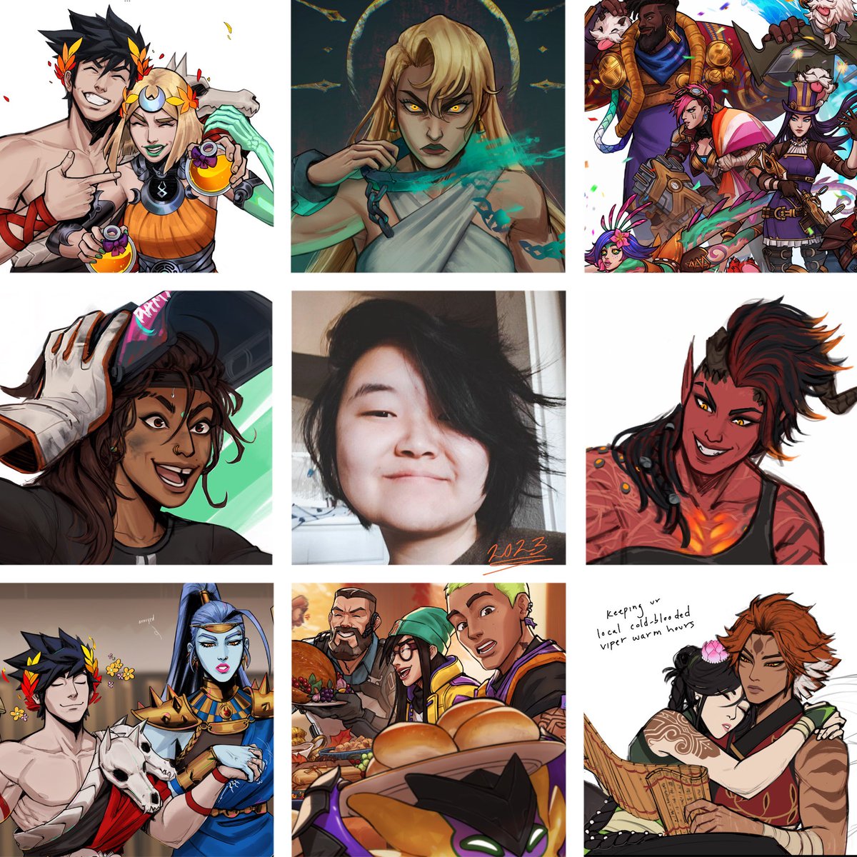 was mostly busy with nda stuff this year 😭 #artvsartist2023 