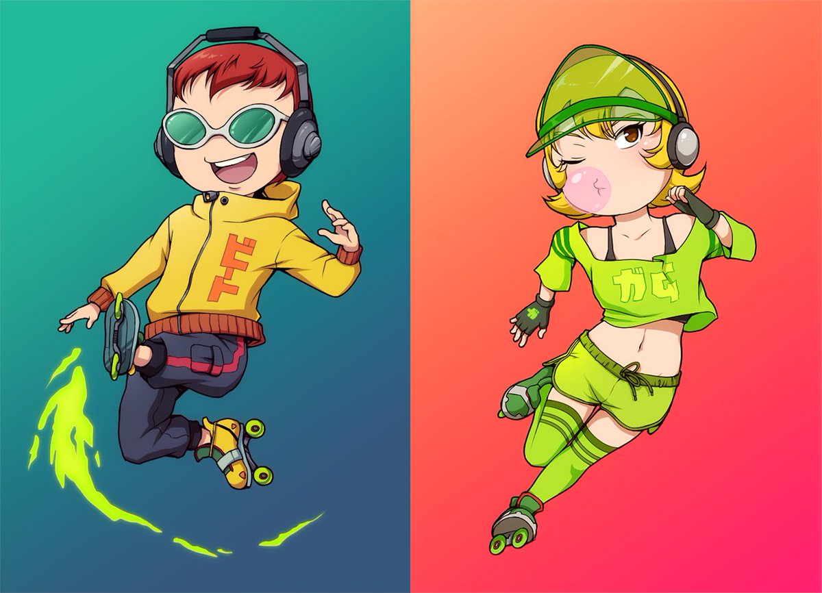 Nessa_San's tweet photo. I can't wait for this game. AH. #jetsetradio #jetsetradio3 #jsr #beat #gum #sega https://t.co/efEBsqqx07