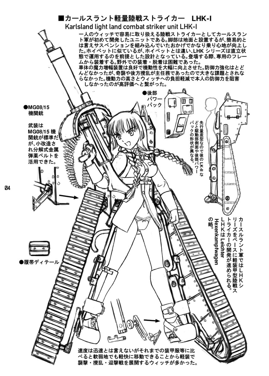 二冊目が出ます。ギリギリでしたがなんとか間に合ったみたいです。 最近書き溜めていた陸戦ストライカー系のデザイン集をまとめました。表紙はEricaさん です。二日目(日)東館ム-14abでお待ちしております～