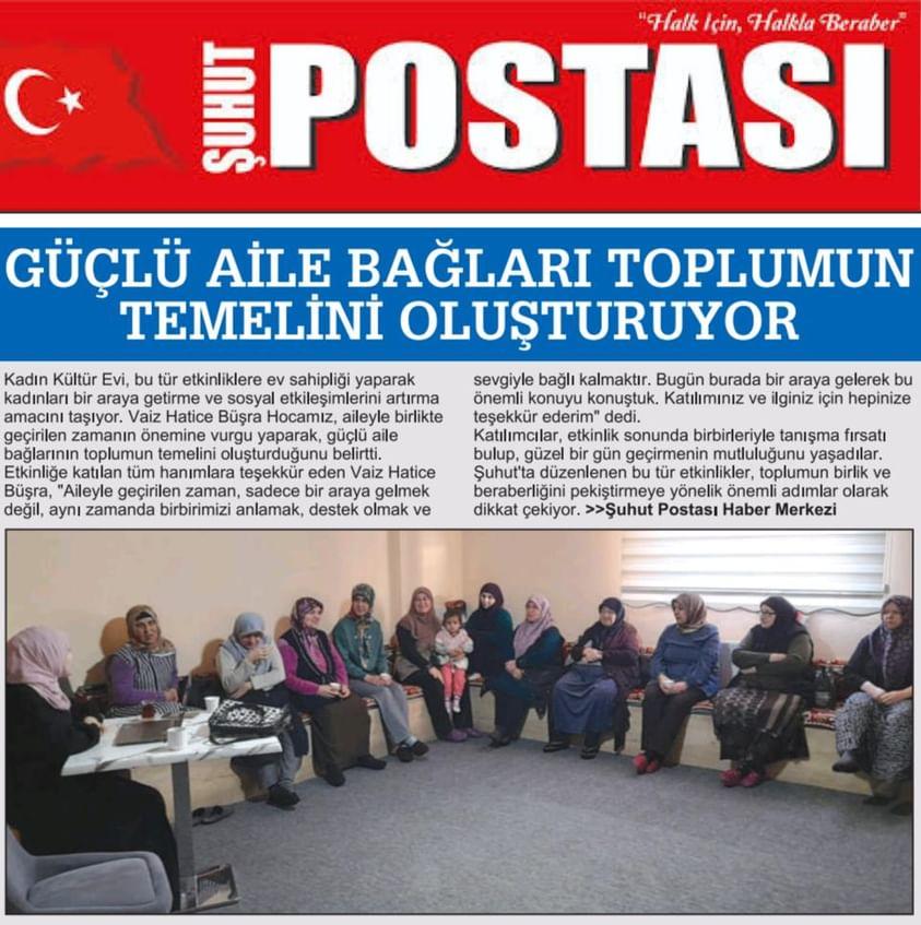 suhut_n's tweet photo. Toplumun yapıtaşı kadınlarımıza Kadın Kültür Evlerimizde  her türlü destek sağlıyoruz. @kubrayigitbasi @AfyonValiligi @HarunResitHan @suhutkaymakami @afyonkulturevi  @Şuhutpostası https://t.co/vN2B9yC90v
