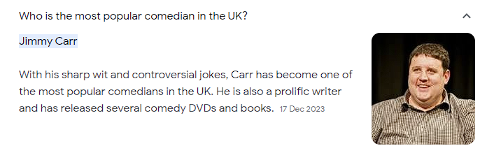 ElvioSargo's tweet photo. I was doing a research. 
@jimmycarr looks a bit different. 
#Jimmycarr #peterkay https://t.co/QCXwWFVtrp