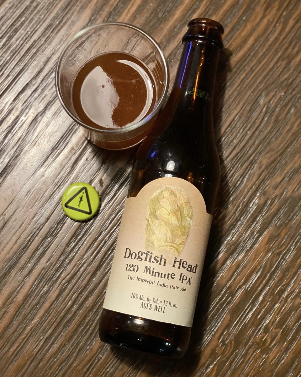 All good things take time. ⏱️ 120 Minute IPA is just another example. 🐋 A “white whale” for so many hopheads, this @dogfishhead mega IPA has clocked in as high as 20% ABV over the years. Have you checked this beer off your bucket list? What was your experience?