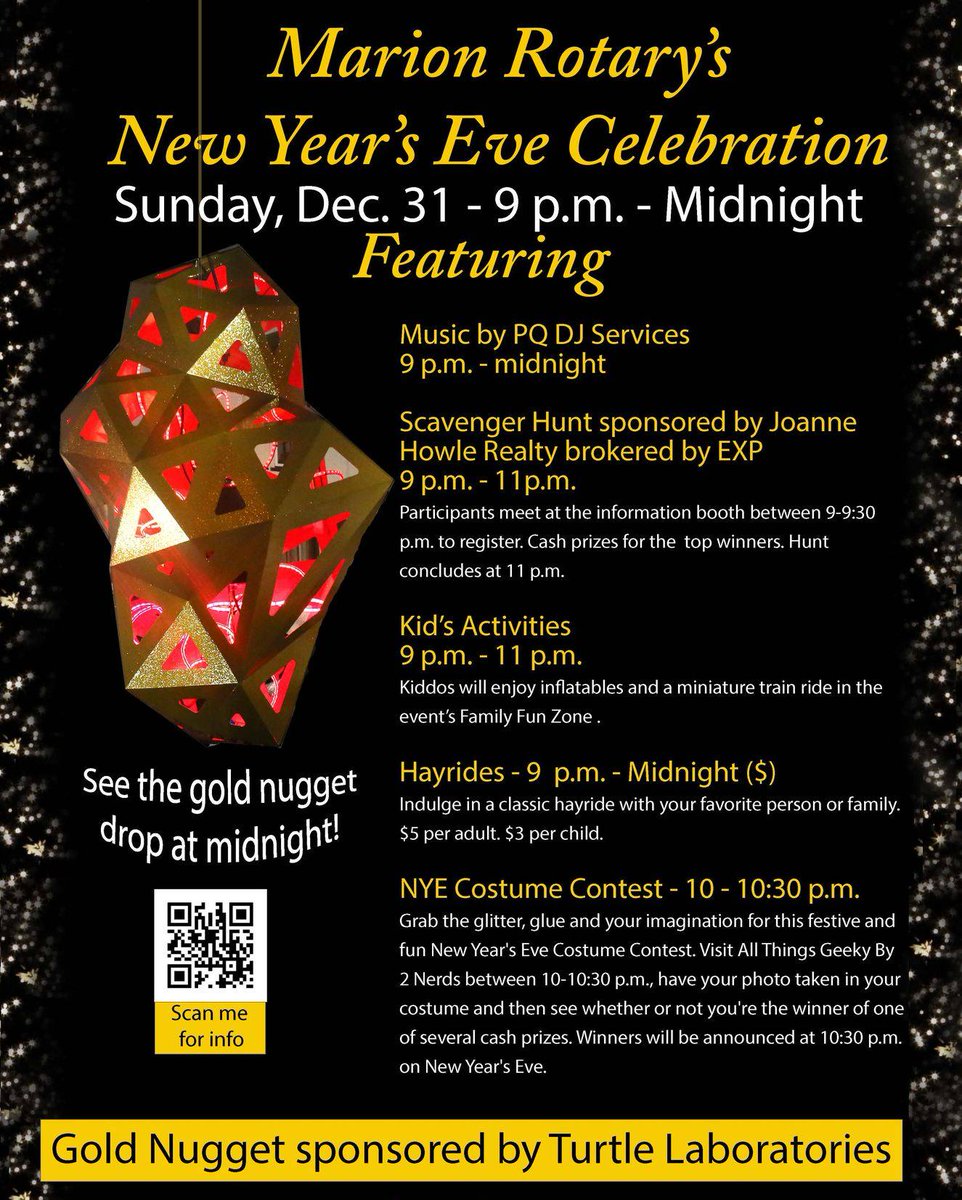 machine_marion's tweet photo. Who's excited about celebrating New Year's Eve in downtown Marion, NC? Festivities begin at 9 p.m. on Sunday, December 31, and continue until after midnight. 🥳🎉 #NewYear #2024 https://t.co/oGfFcyYY4e