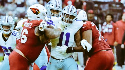 TheStarWeAre's tweet image. 🚨 THROW THE FLAG! 🟨

If you think these pictures 
are holds, you'd be right. If you think they were called, you'd be wrong. 👎 

#Cowboys Micah Parsons has not only drawn Zero Holds since Week 6, he has only had a hold called against him TWICE all season!
