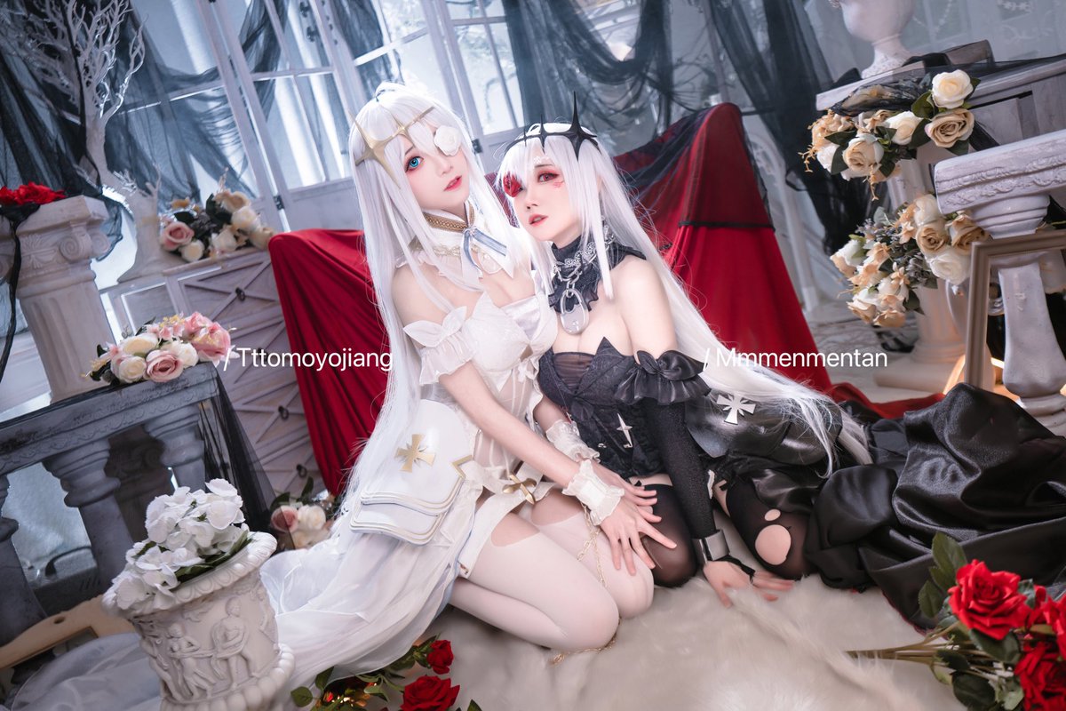 #AzurLane 

Emden 
🤍@TTTomoyojiang 
🖤@MMMenmentan https://t.co/dBisRm8WGW