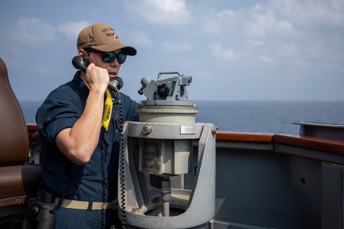 Sailors aboard ships from Combined Task Force 153 survey the maritime environment to promote the free flow of trade in the Red Sea in support of Operation Prosperity Guardian. Led by Combined Task Force 153 of the Combined Maritime Forces, Operation Prosperity Guardian…