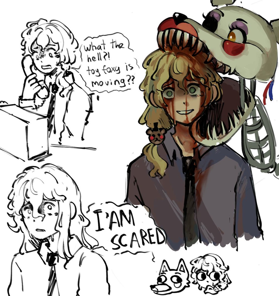 bite of 87?? #jeremyfitzgerald #fnaf #fnaf2 #fnaffanart