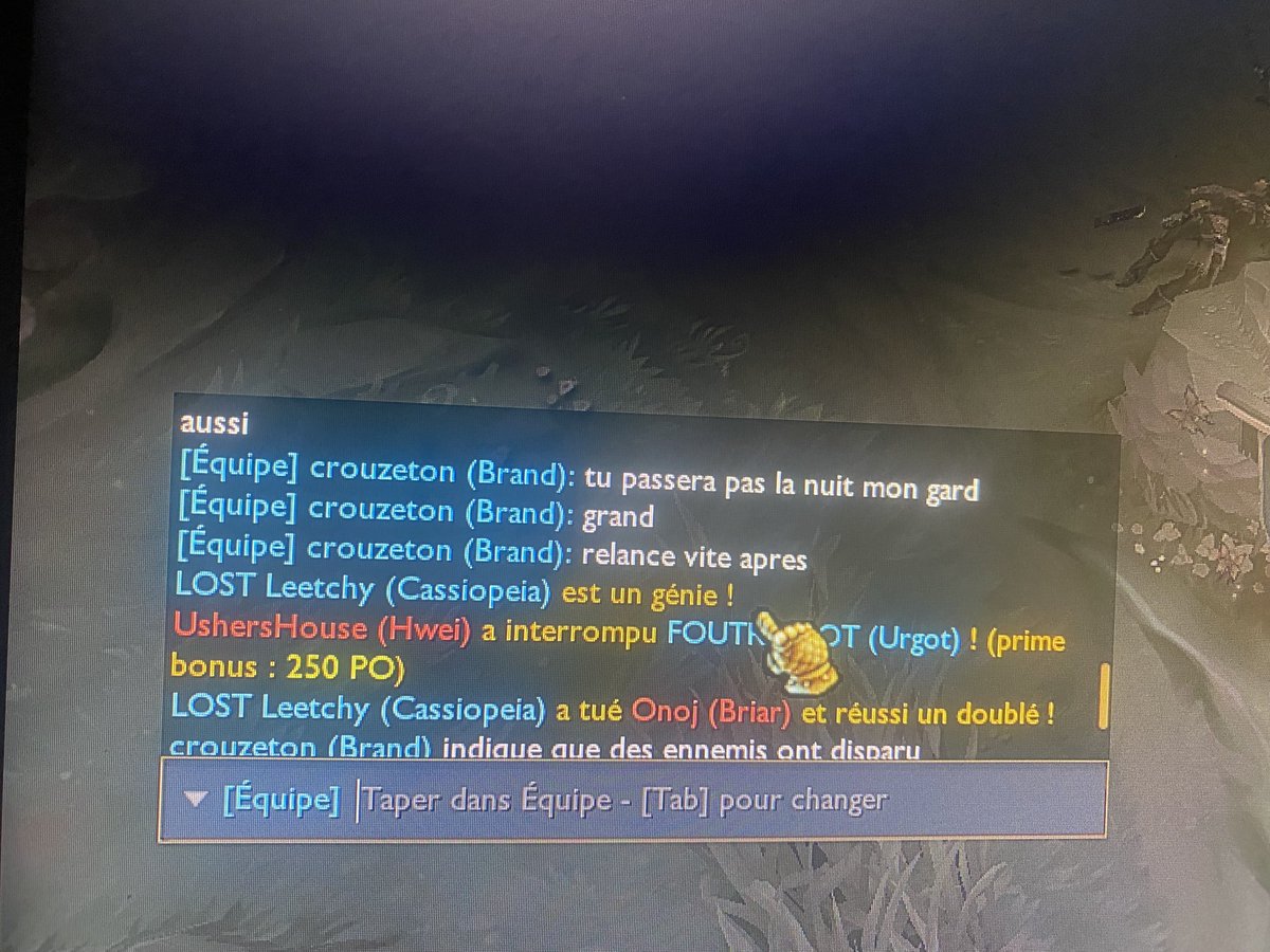 ⁦<a href="/RiotSupportFR/">Riot Support FR</a>⁩ ⁦<a href="/RiotGamesFrance/">Riot Games France</a>⁩   pouvez-vous ban ce genre de personnes qui menace et flame toute la Game