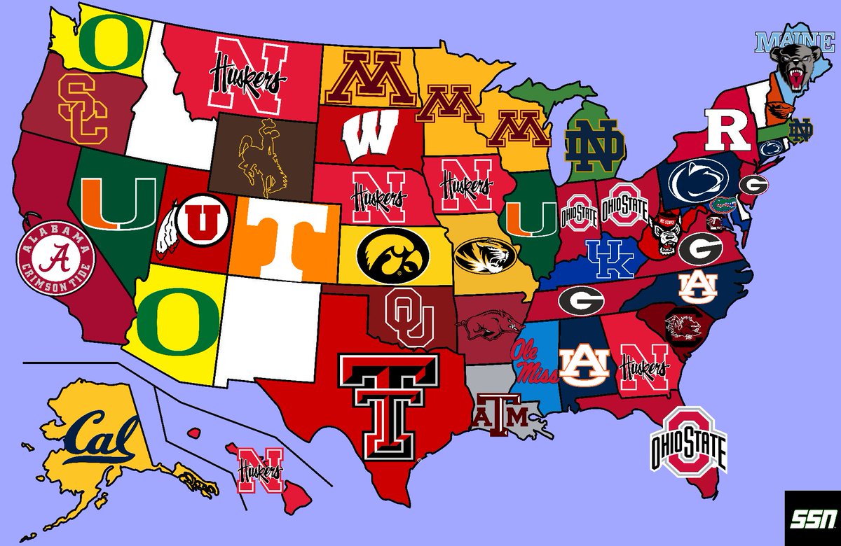 Sidelines_SN's tweet photo. Did your team get their Christmas wish??

Where the top 2024 composite recruit from each state signed⬇️ https://t.co/l8RxjFdr3z