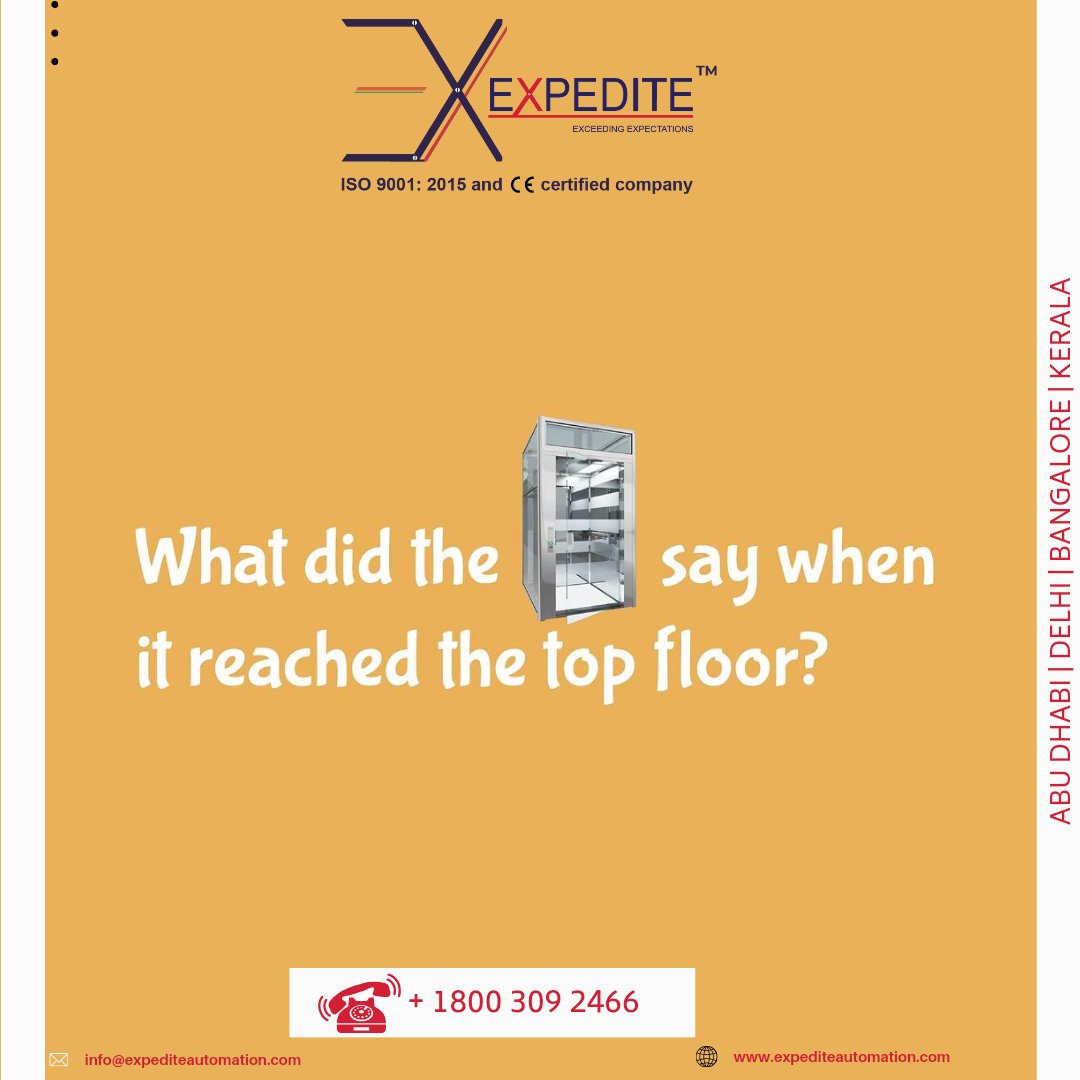 Comment Your answers ✨✨

#ElevatorRepair #Elevate #Elevators #ElevatedDesign #elevatorparts #elevator