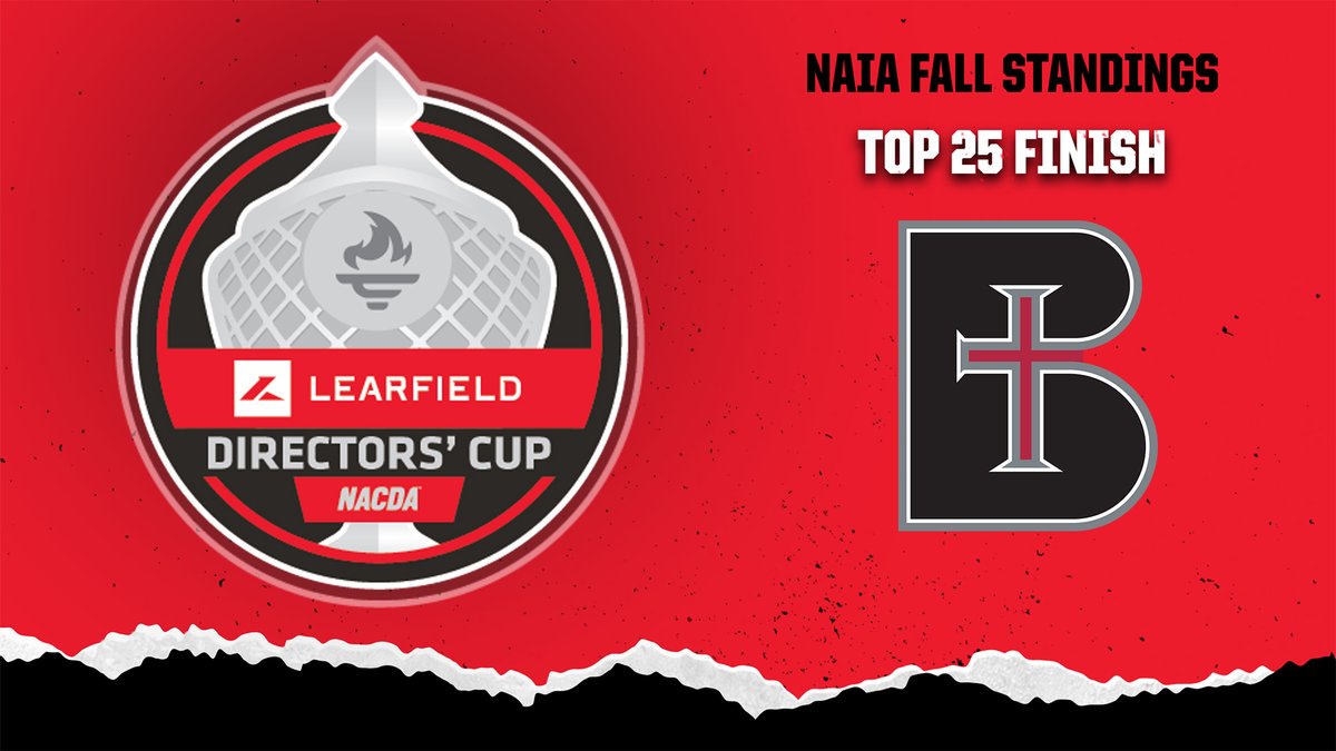 Benedictine ranks 11th in NAIA Learfield Directors' Cup Fall Standings ravenathletics.com/x/fuab4 #UnleashGreatness #LDC24