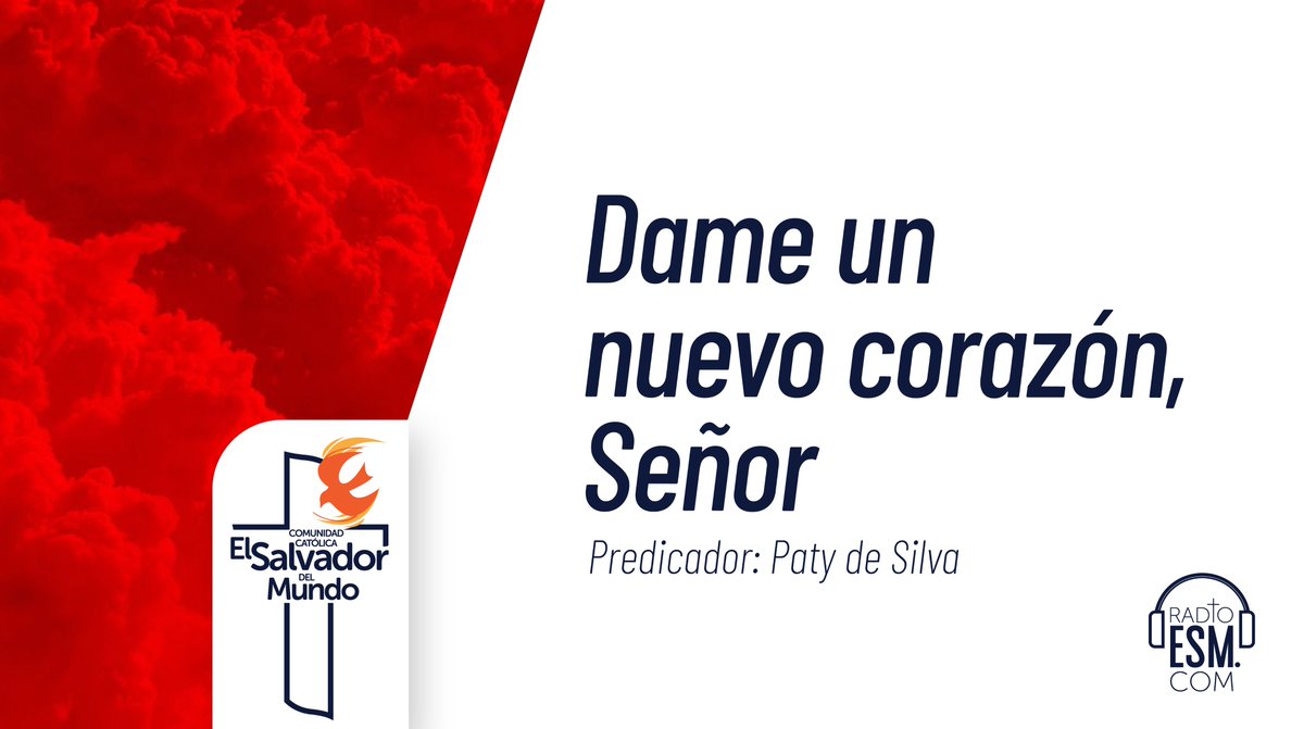 ComunidadCESM's tweet photo. Dios hace nuevas todas las cosas ❤ y esta noche quiere hablarte a ti🙌
No te pierdas el mensaje de esta noche en el programa #LaPalabraViva con el tema: ¨Dame un nuevo corazón, Señor¨❤
Conéctate y escucha por medio del https://t.co/QZy7tIPclh a las 7:30 y 10:00 p.m.⏰
#RadioESM https://t.co/LTGW3wWNWK