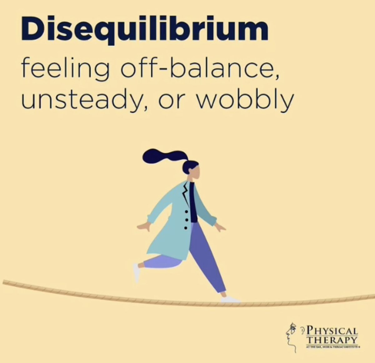 ENTInstitute's tweet photo. Feeling Dizzy?

 Whether it's Presyncope, Lightheadedness, Disequilibrium, or Vertigo, dizziness can be more than just a discomfort – it can impact your daily life. At the ENT Institute, our expert physical therapists are here to help. 

We offer specialized treatment plans tailored to each type of dizziness, ensuring you get the right care for your specific needs.

Don't let dizziness hold you back. Contact us today and take the first step towards balance and wellness. 

#DizzinessRelief #ENTInstitute #BalanceYourLife #HealthAndWellness