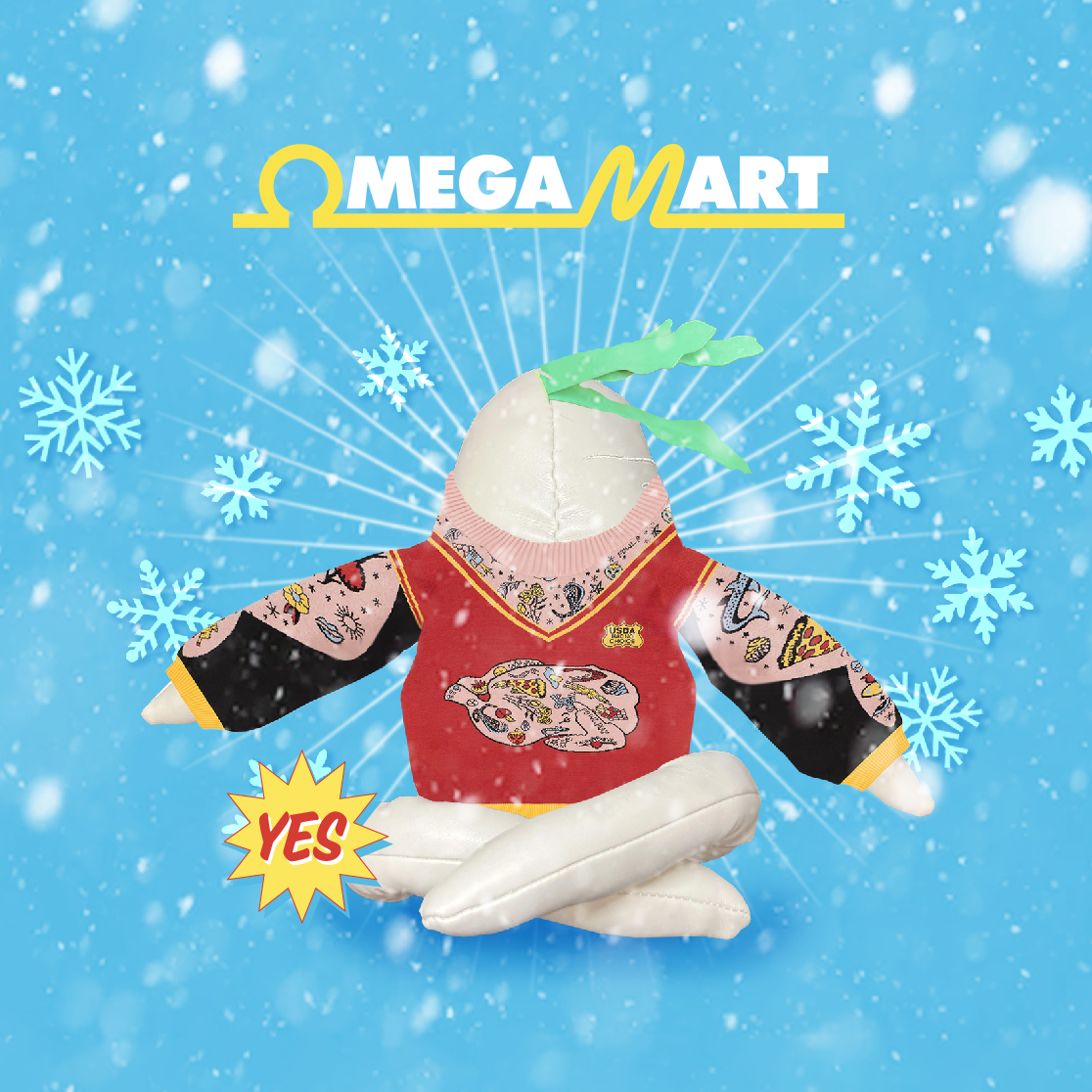 Bundle up this season with our Tattoo Chicken sweater!

The sweater you'll pay for but the smell of Sunday dinner, just like nana used to make it...that comes complimentary with every purchase. ❤️ meow.wf/Chicken