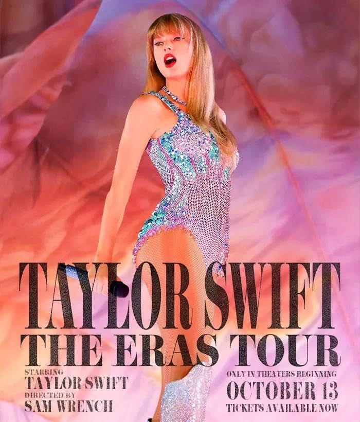 tayspetsch's tweet photo. barbie and the eras tour both being in 2023 made it the best year for girlhood https://t.co/1EqGn4Rc98