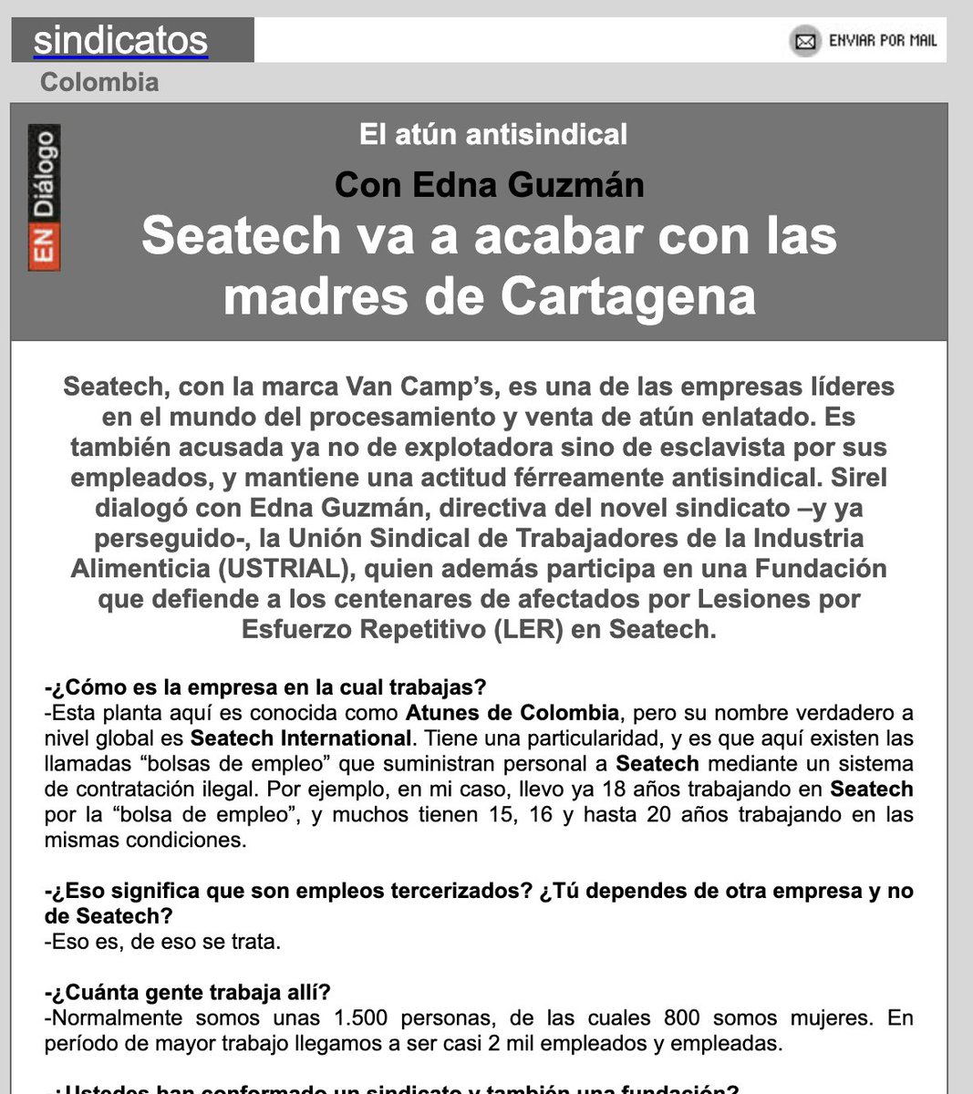 petrogustavo's tweet photo. No es mentira. Tienen trabajadoras tercerizadas desde hace 20 años https://t.co/CsUcW286Xo