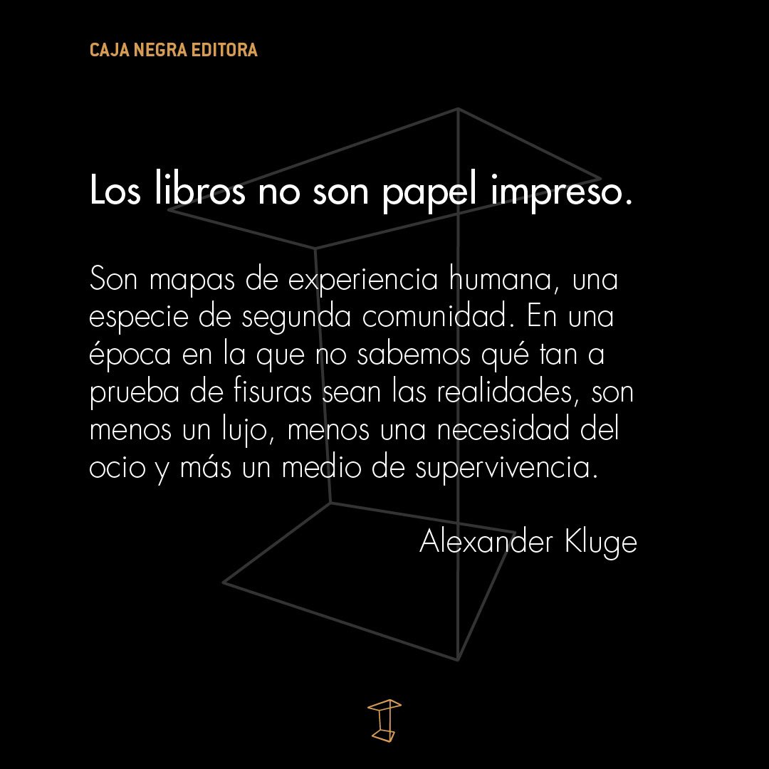 cajanegraedit's tweet photo. Derogar la Ley de precio uniforme de venta al público de los libros es desproteger a las pequeñas librerías y editoriales independientes, a lxs lectores y la bibliodiversidad. https://t.co/1TWCgFdydw