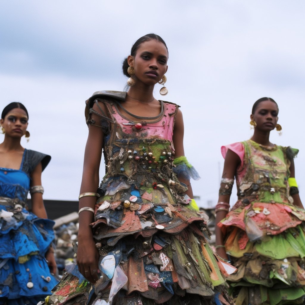 iqtestnyc's tweet photo. More of my Landfill Looks, These use up-cycled objects.  2023 Melissa Lockwood https://t.co/Hwj0iSJpGx