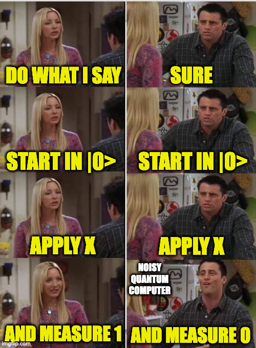 Vote for the quantum memes competition or apply with your meme   #quantumcomptuing #quantumcomputer #noise #meme #quantummeme #funny #memecompetition #memes #quantumalgorithm #quantumhardware #Hadamard #quantumgate