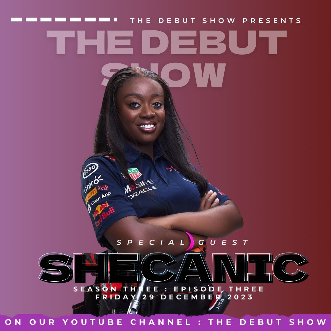 And ...we had to give you another one before the new year !! We had @shecanic_gh  to talk about her journey ! It will be live on our YouTube this Friday (29/12) at 8pm!

#thedebutshow #nanzscripts #shecanic #youtube #dettydecember #ghana23 #fyp #youtubeshow #ghanamedia #ukmedia