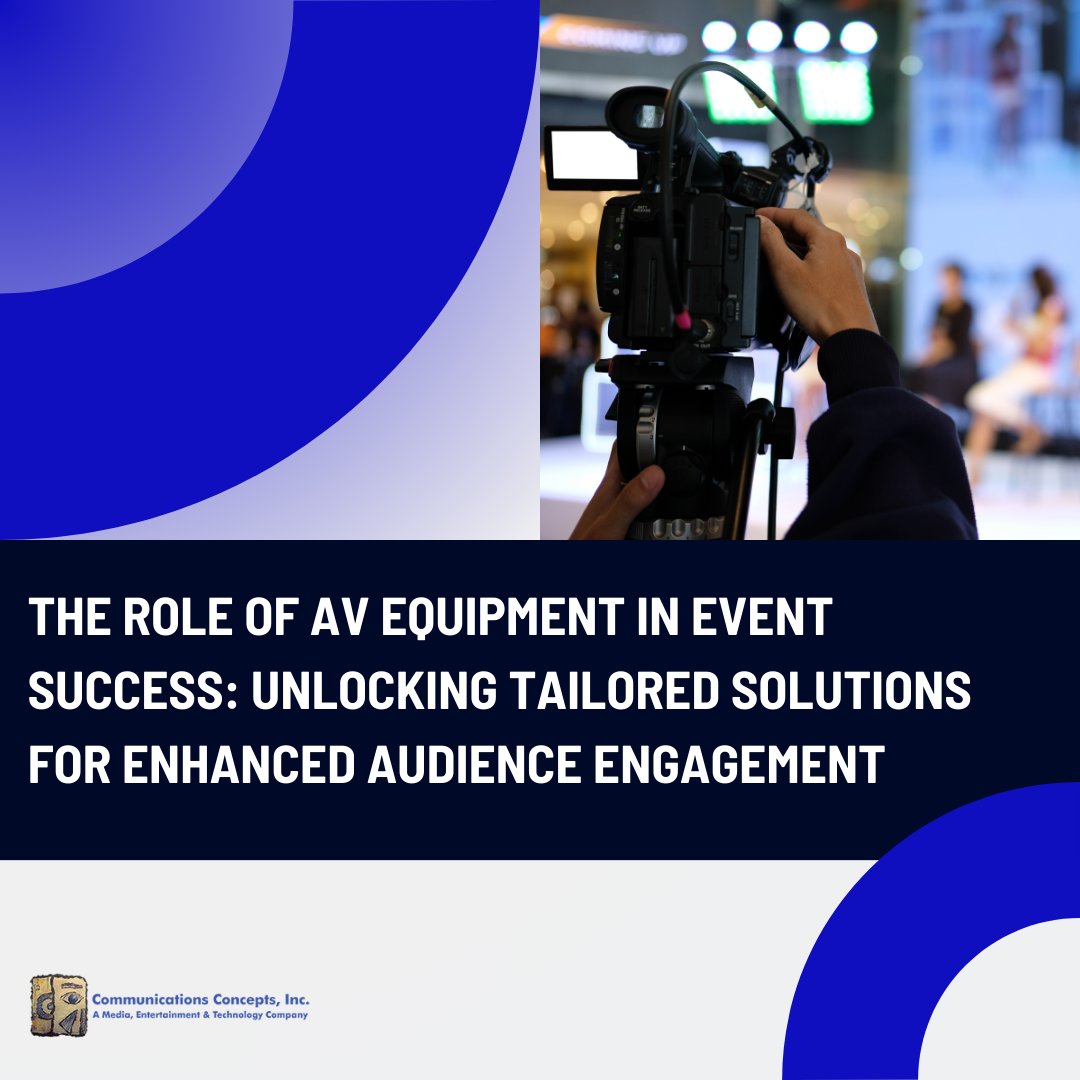 The Role of AV Equipment in Event Success: Unlocking Tailored Solutions for Enhanced Audience Engagement

Unleash the power of audio visual equipment to elevate your events! Contact us at cci321.com now for a remarkable experience.

#VideoProductionCompany #AppDe