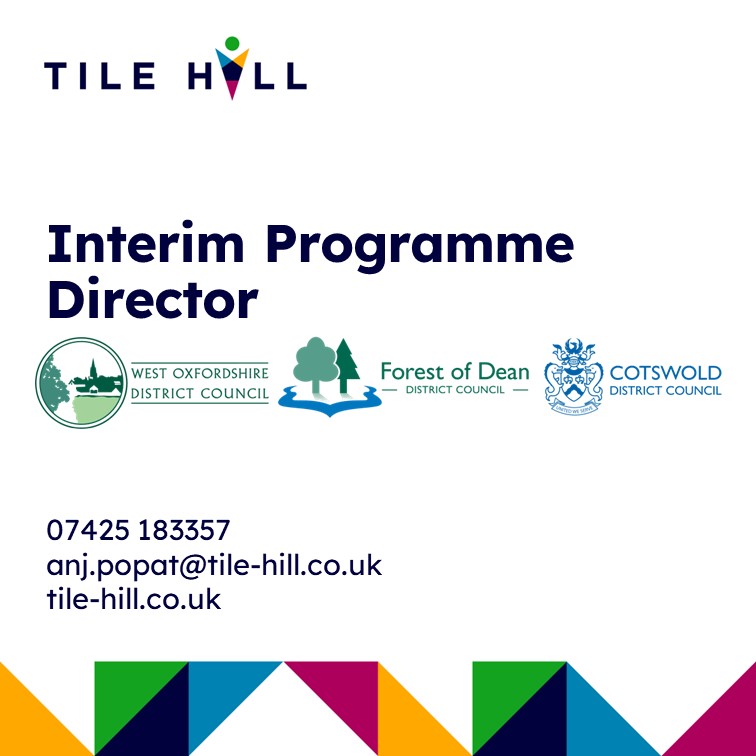 JOB ALERT Publica & our partner councils are appointing an Interim Programme Director. Working across 3 local authorities & Publica to develop & implement a comprehensive transition/change strategy To apply visit tile-hill.co.uk/job/interim-pr… Applications close on Friday 5 January