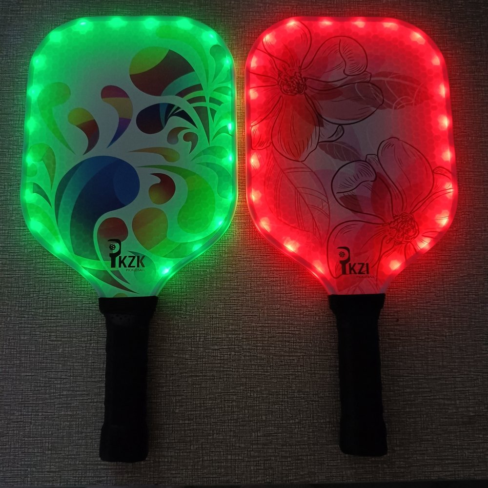 LED Light Pickleball Paddle for Night Play #PickleballPaddle